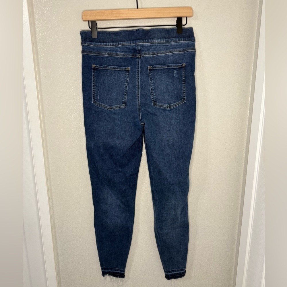 Spanx Distressed Ankle Skinny Jeans XL - Picture 4 of 11